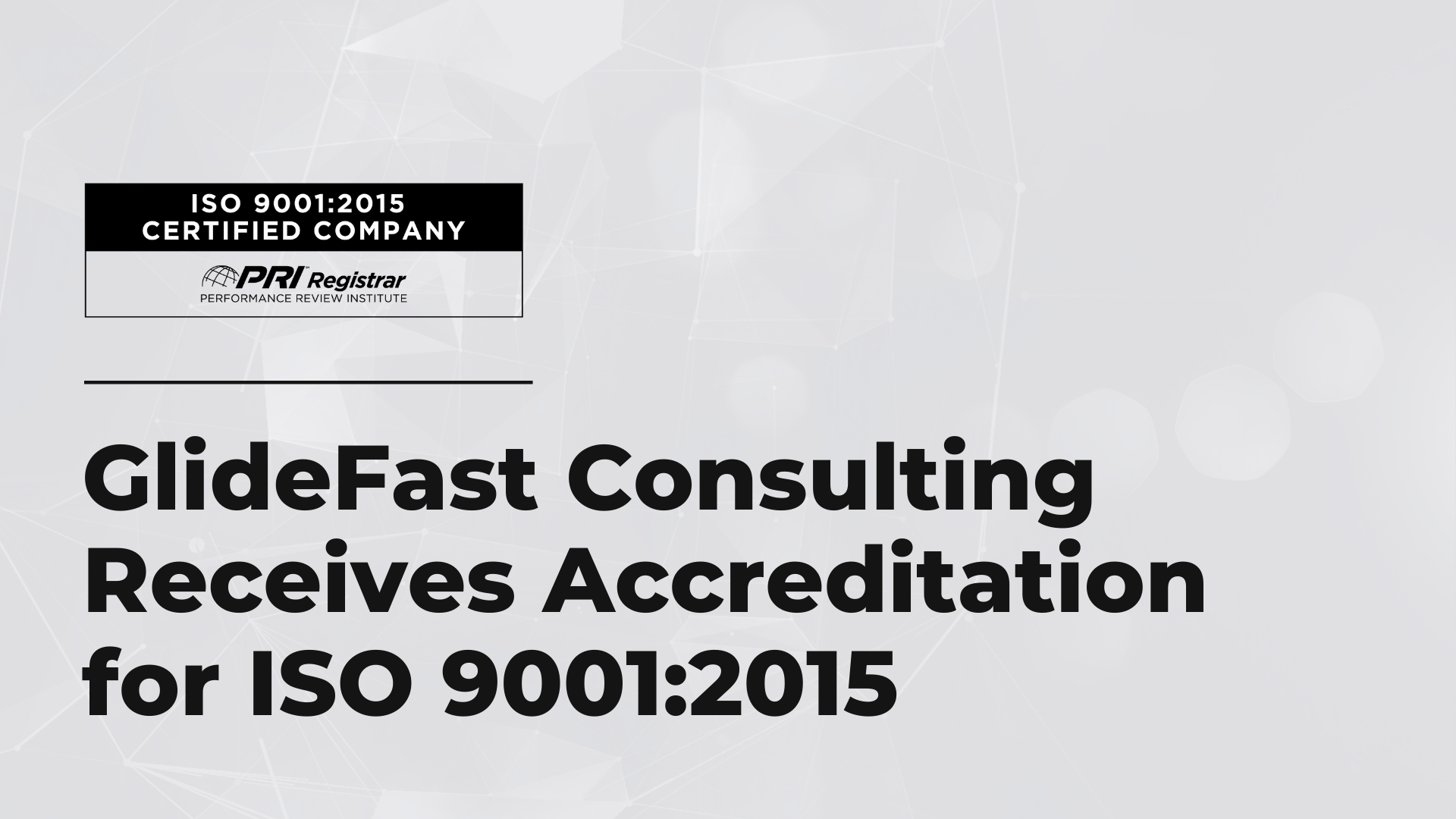 Everforth Everforth GlideFast Receives Accreditation for ISO 9001:2015