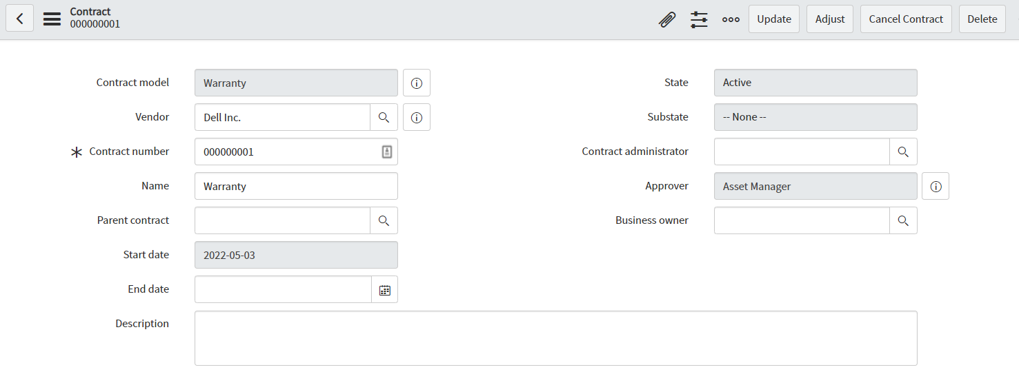 Dell Warranty Integration in ServiceNow