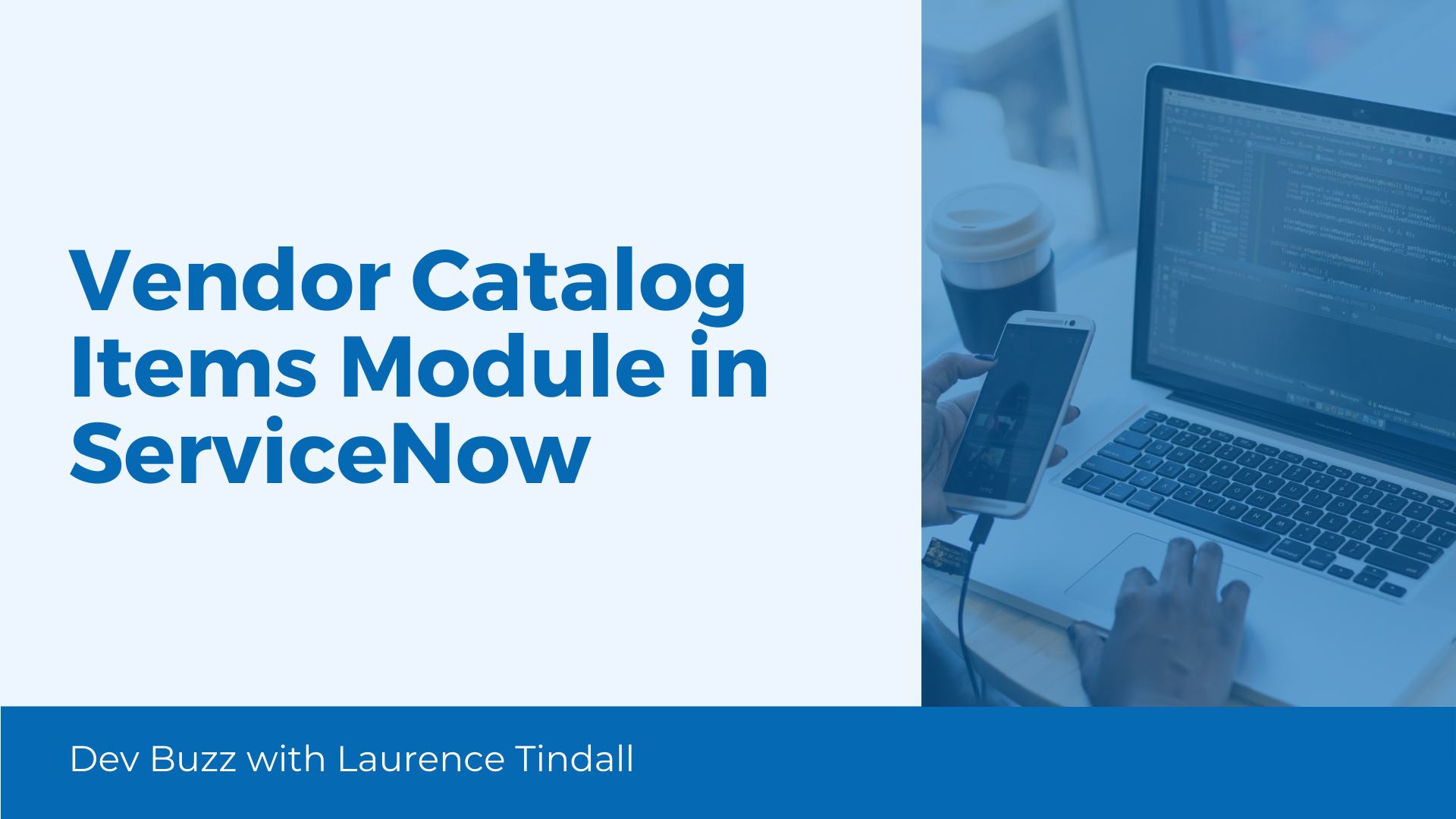 Vendor Catalog Items Module in ServiceNow